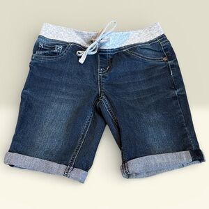 Girls Justice Bermuda Denim Shorts (10)